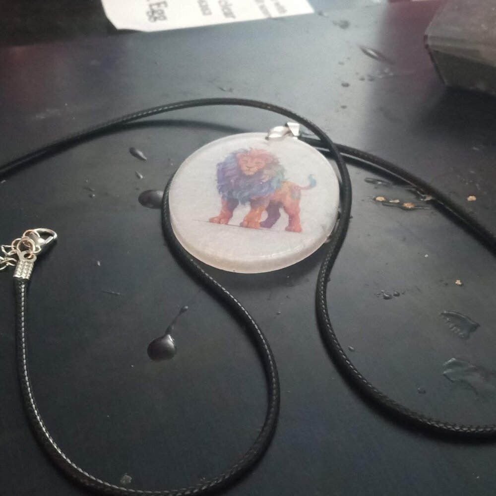 Handmade Lion Necklace